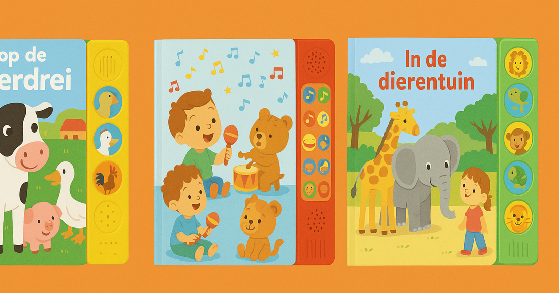 Onze favoriete kinderboeken met geluid