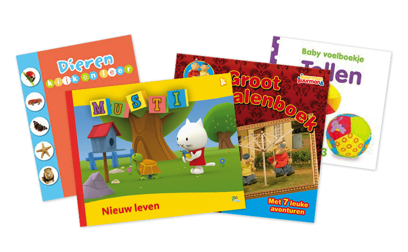 Kinderboekenpakket 4-5 jaar | Kwebbels Kinderboeken
